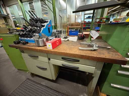   Workbench with contents