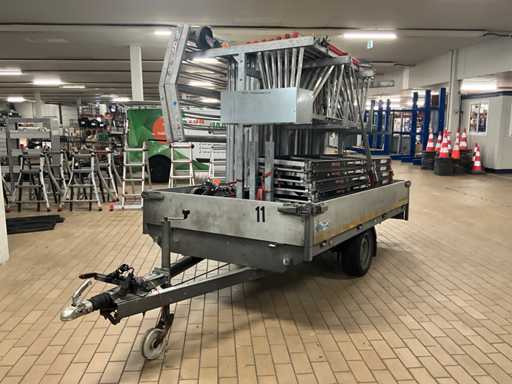 2021 Eduard P3 Scaffolding Trailer, 88-WBL-5