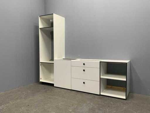 Kvik - Storage cabinet four-piece 260x58x217 cm