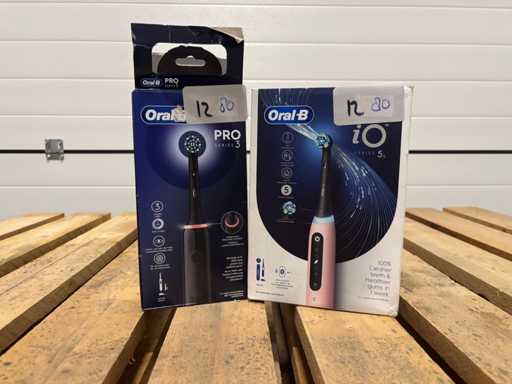 Oral-b - Braun - szczoteczka do zębów - pielęgnacja jamy ustnej (2x)