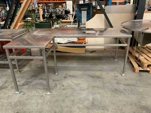 Tabella di smistamento in acciaio inox