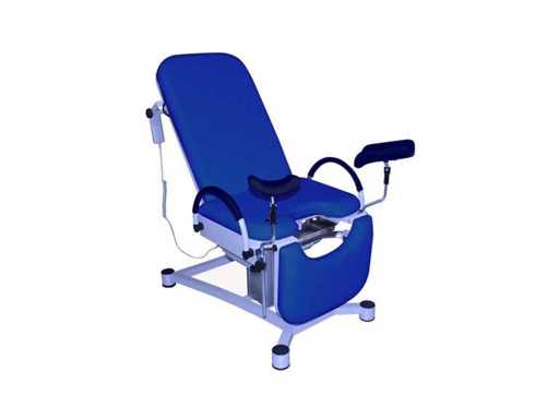 Hoogteverstelbare stoel voor elektrische gynaecologische onderzoeken nooit gebruikt