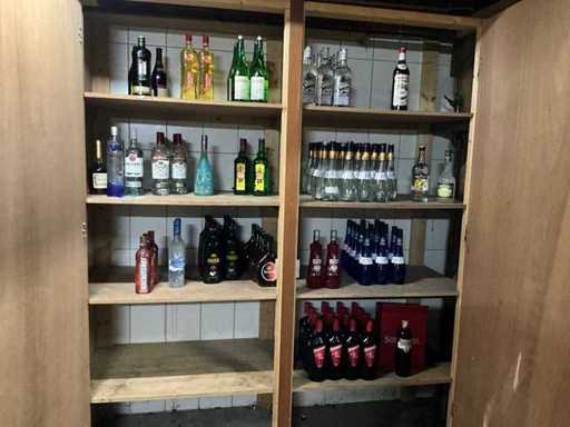 Bottles of spirits (120x)