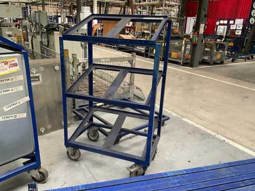 Various Transport/warehouse cart/stacking cart (2x)