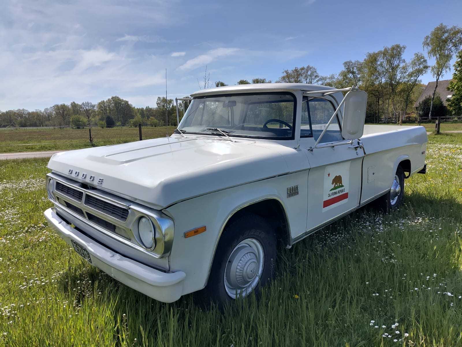 1970 dodge pickup duty free D200 Passenger car