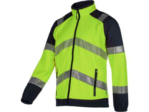Sioen - Bajus - softshell jas hi vis maat S (10x)
