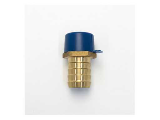 Pezzo di collegamento per tubo in ottone dometico BRZ 1.0ZMPT X 1.0ZHB - 9108712947