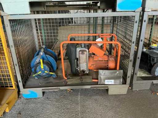 Stroomgeneratorset met kabelhaspel