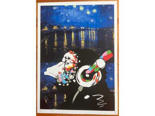 DEATH NYC : Banksy DJ Monkey