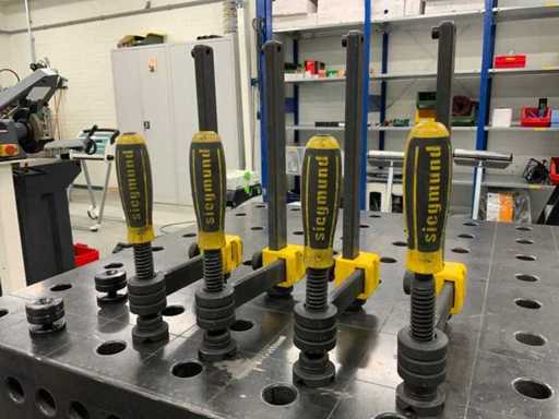 Siegmund - 28MM - Set accessori per tavoli da saldatura a 6 pezzi