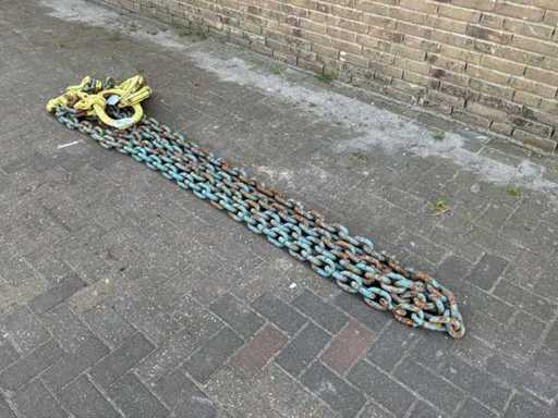 Hijsketting tweesprong 5.95M 16 ton
