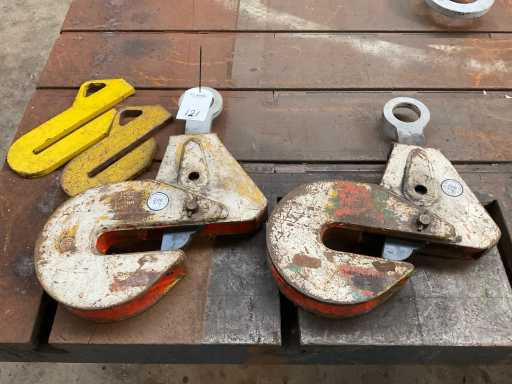 Morsetto per piastre (2x)