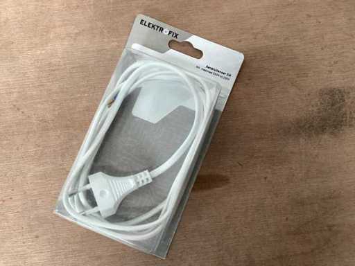 Uni-Verbindungskabel 2 Meter weiß (14x)