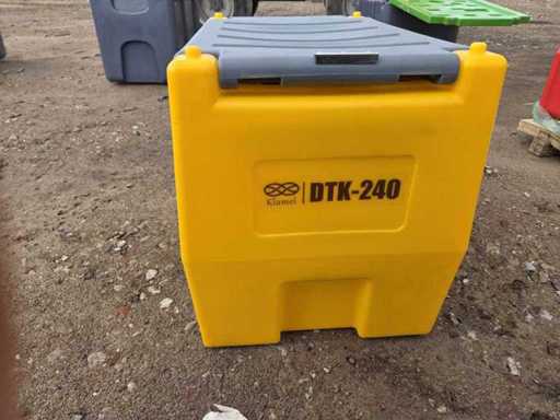 Réservoir de stockage Klamel DTK 240 (inutilisé)