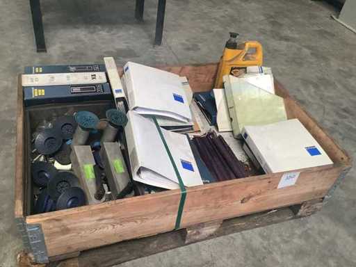 Diverse onderdelen, gereedschappen en accessoires