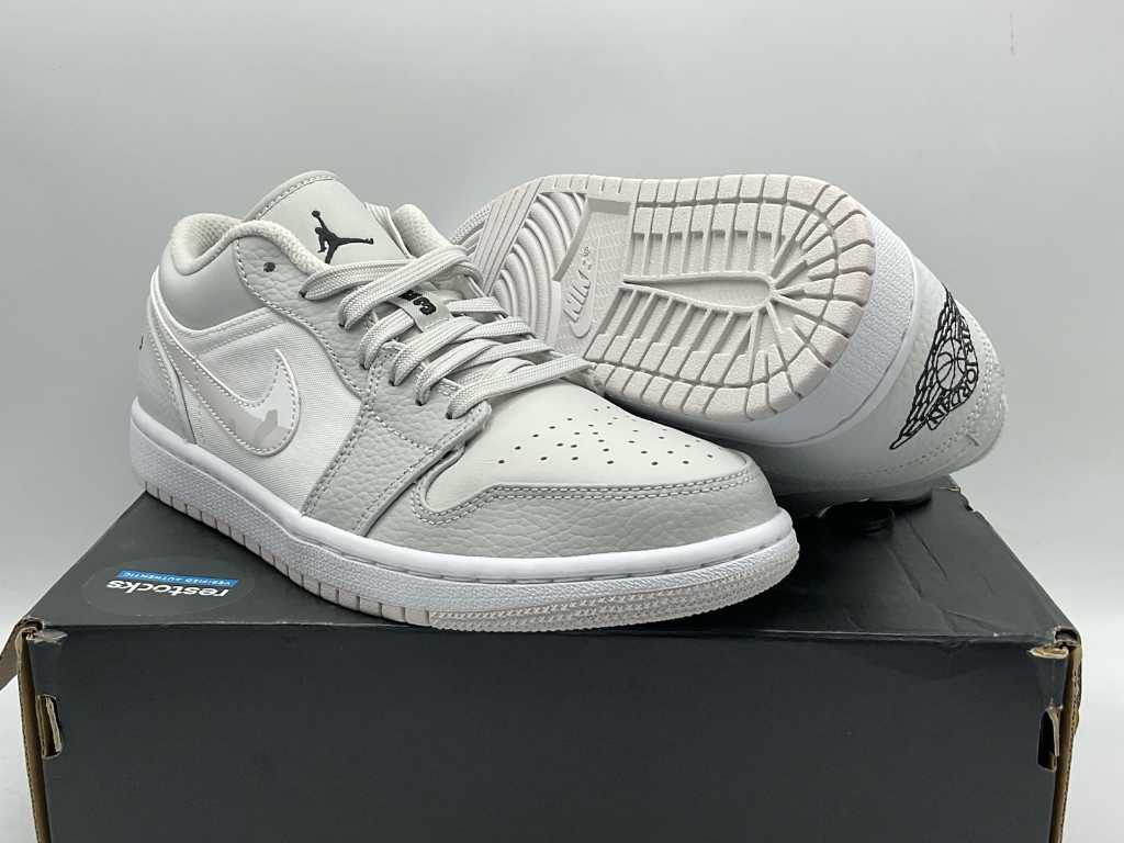 Nike Jordan 1 Scarpe da ginnastica mimetiche bianche basse 40 1 2