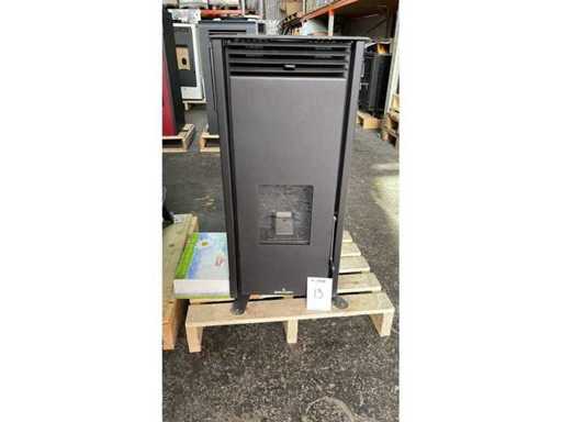 Fornello a pellet - Bronpi, Free-6 Nero - Senza elettricità