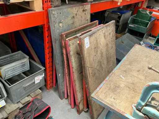Foldable work table (4x)