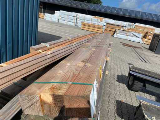 Douglas-Balken gehobelt 4000x140x140mm (3x)