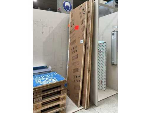 Diverse douche wandpanelen (5x)