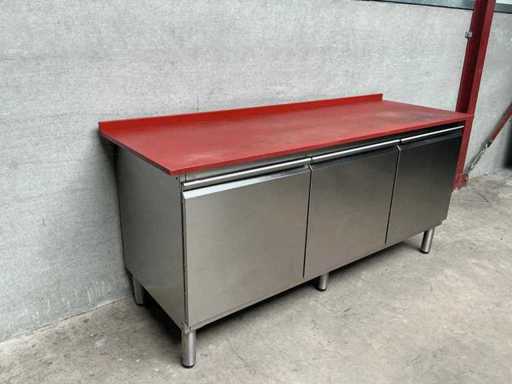 Table de travail en acier inoxydable