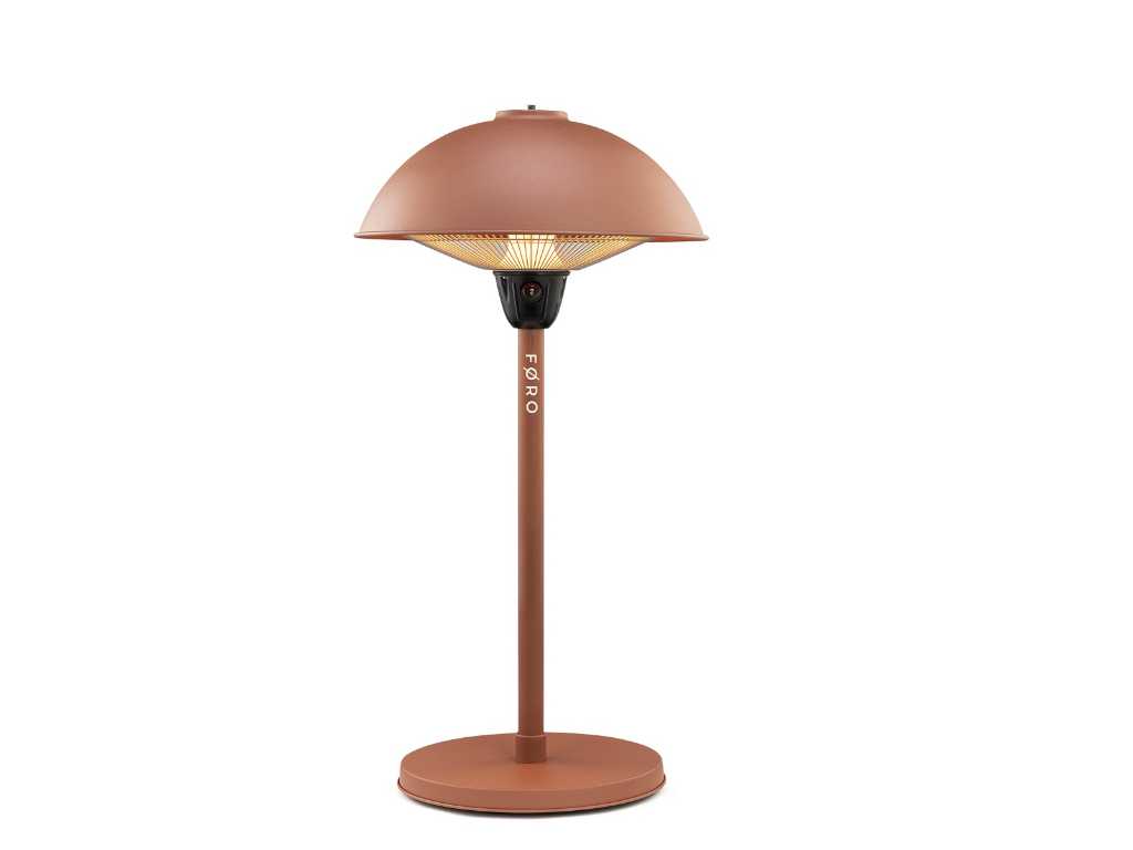 5 x Table heater deluxe - Copper