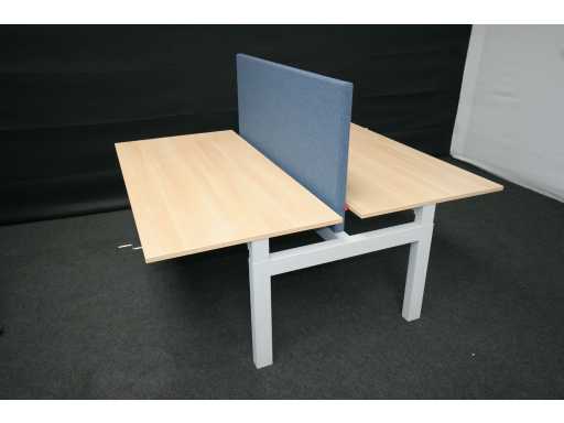 Drisag - In hoogte verstelbare duo workbench