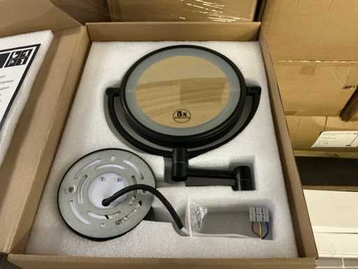 Lustro makija?owe z o?wietleniem (12x)