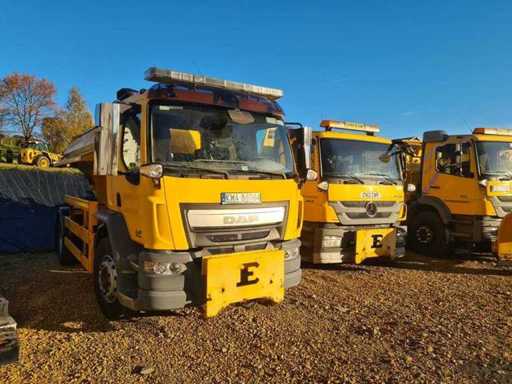 DAF - LF 220 EURO 6 - Winter road maintenance vehicle-Sandplow - 2014