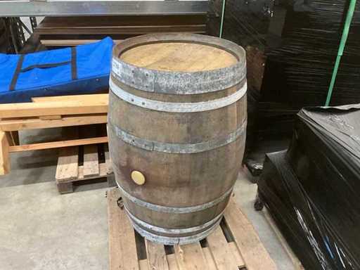 Barril de vino para decoración: español 96 cm de alto Diámetro 65 cm