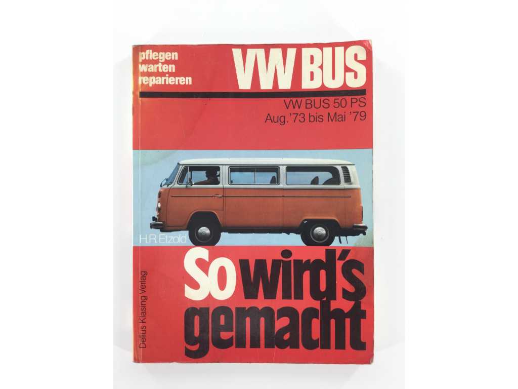 This is how it's done VW BUS 50 hp / car theme book | Troostwijk