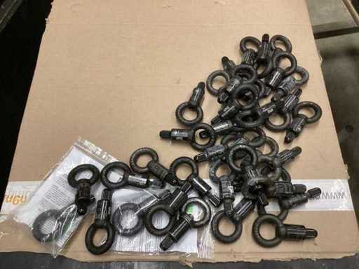 12 x Reutlinger Drahtseilhalter Typ 50 SV III