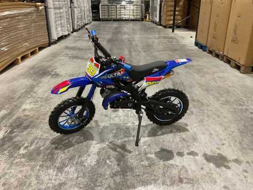Ultra motocross DB01 27JA Blue 49cc Motocicletta