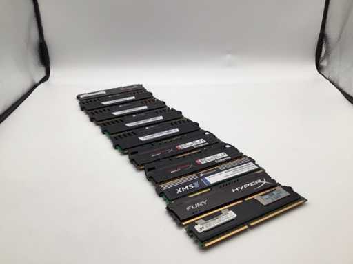 Geheugen module 4GB DDR3 Computeronderdeel (10x)