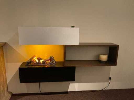 Faber Dimplex Elektrokamin mit Umrahmung