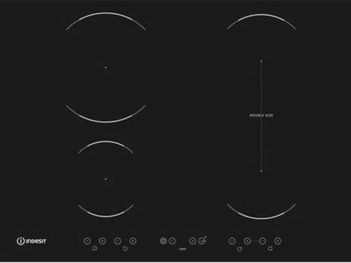Indesit VID741BC Inductie kookplaat