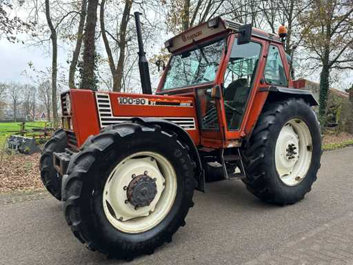 1988 Fiat 100-90 DT Vierwielaangedreven landbouwtractor