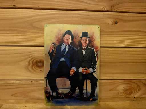 Metalen reclamebord 30x20cm