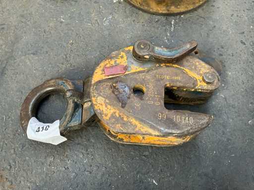 LTU 4T - Plate clamp from 0 mm to 25 mm thickness