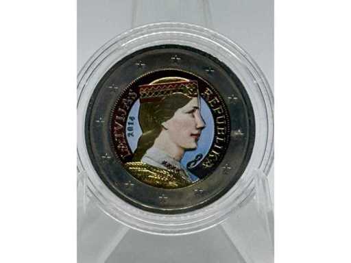 Colorizzati 2 Euro – Milda – Lituania – 2014