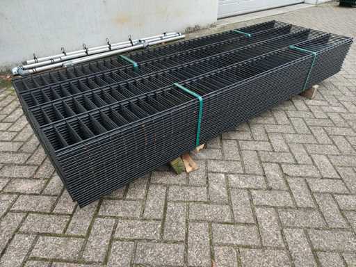 25x Heras - 8/6/8 - Dubbelstaafs hekwerk