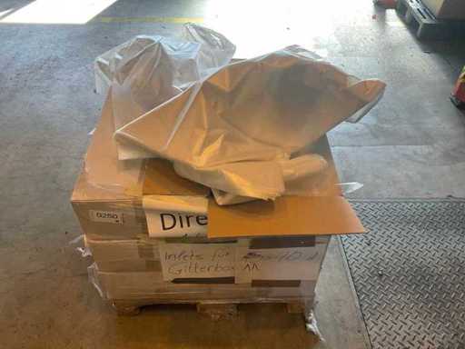 Sacchi trasparenti - Sacchi con sforzi (lotto misto)