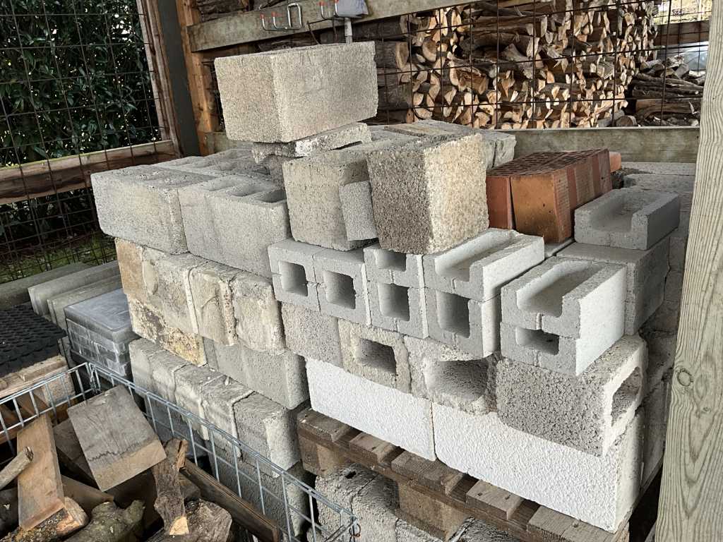 Large batch of various building blocks