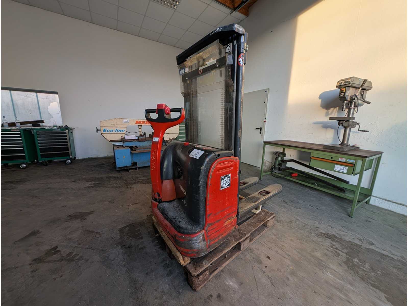 LINDE – L 10 B – 2004 – Electric pallet truck