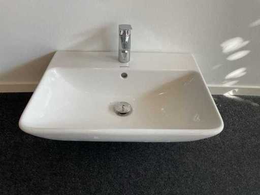 Duravit - lavabo avec robinet Hansgrohe