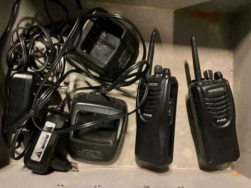 Kenwood TK3301 walkie-talkie (2x)