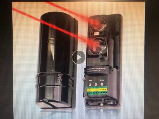 Infrarot-Strahldetektor Dual-Beam-Infrarotsensor ±100m