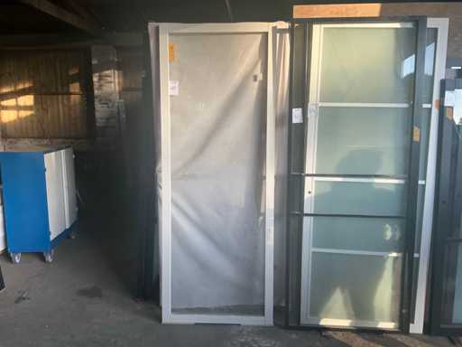 Porte intérieure blanche 88x231.5cm