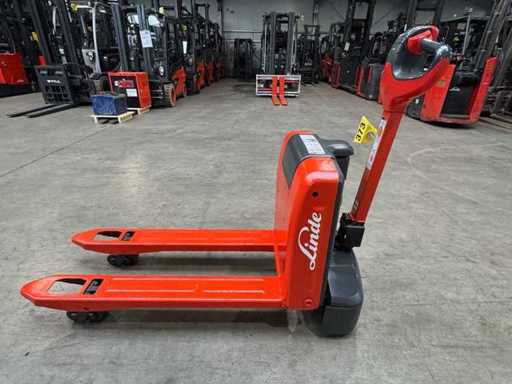 2021 Linde MT15 1,500kg LI-ION lithium pallettruck mierenstacker 794 uur