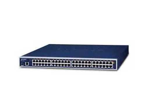 Planet 24-Port Gigabit IEEE 802.3at PoE+ managed injector Hub Switch